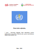 Hamı üçün sağlamlıq