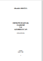 Erməni-daşnak faşizmi və Azərbaycan (bədii publisistika)