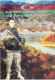 Hər iki dünyada cənnət mələyim canım şəhidim