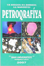 Petroqrafiya (Ali məktəblər üçün dərsliki)