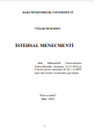 İstehsal menecmenti
