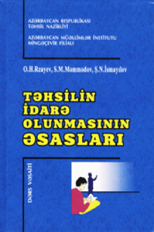  Təhsilin idarə olunmasının əsasları