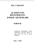 Alternativ regenerativ enerji sistemləri. Dərslik.
