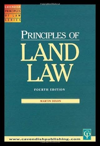 Principles of Land Law