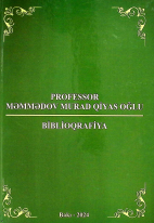 Professor Murad Qiyas oğlu Məmmədov