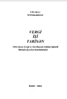 VERGİ   İŞİ   TARİXƏN  (Müsəlman Şərqi və Azərbaycan ictimai-iqtisadi  fikrinin dəyərləri kontekstində)