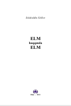 Elm haqqında elm