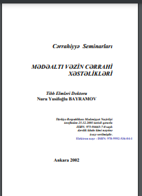 Cərrahiyyə Seminarları: Mədəaltı Vəzin Cərrahi Xəstəlikləri