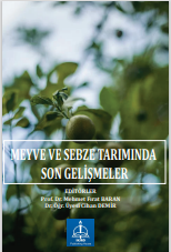 MEYVE VE SEBZE TARIMINDA SON  GELİŞMELER