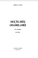 Seçilmiş Əsərləri III cild