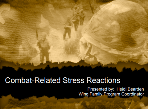 Combat-Related Stress Reactions