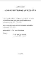 ATMOSFERDƏNKƏNAR ASTRONOMİYA 
