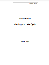 Bir insan döyüşür