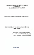 BİZNES ETİKASI VƏ SOSİAL MƏSULİYYƏT (Dərs vəsaiti)