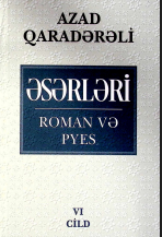  Əsərləri VI cild roman və pyes