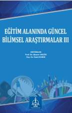 EĞİTİM ALANINDA GÜNCEL BİLİMSEL  ARAŞTIRMALAR III
