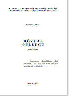 DÖVLƏT  QULLUĞU Dərs vəsaiti