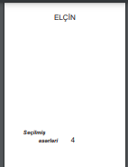 Seçilmiş əsərləri (10 cilddə), 4-cü cild