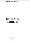 Seçilmiş əsərləri