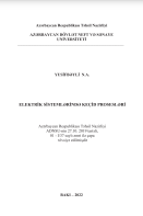 Elektrik Sistemlərində Keçid Prosesləri: Dərslik