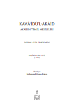 Akâidin Temel Meseleleri, Kavâ‘idü’l-Akâid 