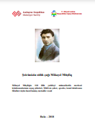 Şeirimizin sübh çağı Mikayıl Müşfiq