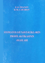  Stomatoloji xəstəliklərin profilaktikasının əsasları. Dərs vəsaiti