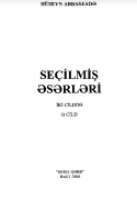 Seçilmiş əsərləri. İki cilddə. II cild