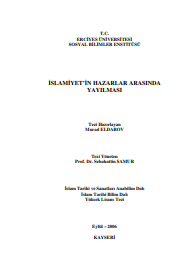 İslamiyetin hazarlar arasında yayılması