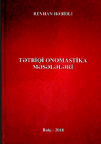 Tətbiqi onomastika məsələləri. Monoqrafiya. 