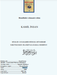KAMİL İNSAN