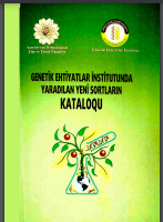 Genetik Ehtiyatlar İnstitutunda yaradılan yeni sortların kataloqu. 