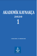 Akademik Kaynakça 1 Ocak 2020 / 31 Aralık 2020