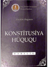 Kostitusiya hüququ dərslik