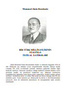 Bir türk milliyətçisinin Stalinlə ixtilal xatirələri