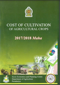 Cost of Cultivation of Agricultural Crops