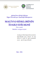 Maliyyə risklərinin idarə edilməsi
