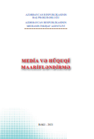 Media və hüquqi media və hüquqi maarifləndirmə