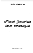 Nizami Gəncəvinin insan konsepsiyası /monoqrafiya