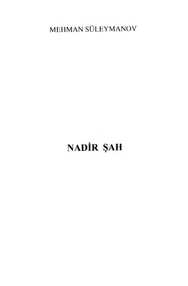 Nadir Şah