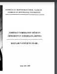 Nəriman Nərimanov Hüseyn Əhmədovun tədqiqatlarında. rəylər və düşüncələr...