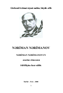 Nəriman Nərimanov