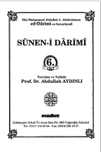 Sünen-i darimi cilt 6