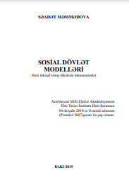 Sosial dövlət modelləri (inkişaf etmiş ölkələrin nümunəsində)