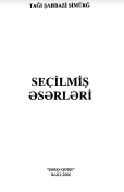 Seçilmiş Əsərləri