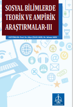 SOSYAL BİLİMLERDE TEORİK VE AMPİRİK  ARAŞTIRMALAR-III