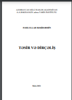  Təsir və dirçəliş. Fars dilindən tərcümə