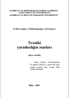 Texniki  yaradıcılığın əsasları