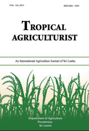 Tropical Agriculturist: An International Agriculture Journal of Sri Lanka