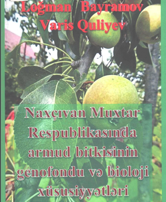 Naxçıvan Muxtar Respublikasında armud bitkisinin genofondu və bioloji xüsusiyyətləri